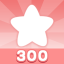 Get 300 stars