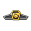 Into the Gunfire Badge equipped