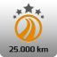 All-Time Distance - 25.000 km