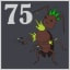75 cockroaches killed