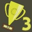 Third gold trophy!