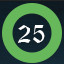 25 levels successful