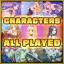 All characters played