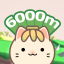 6000m