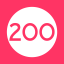 200 points