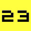 23 (yellow)