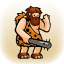 Evolve to cave-man