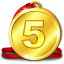 5 Gold Medals
