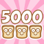5000 Total Toasts