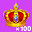 100 Crowns!