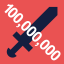 100,000,000 swords