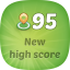 New high score on level 95