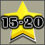 15-20 stars