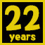 22 years!