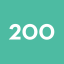 200 points
