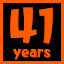 41 years!