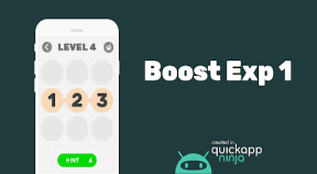 boost exp 1 google play achievements