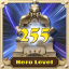 Reach hero level 255