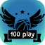 Play 100 times.