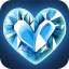 Diamond heart