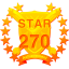 Obtain 270 stars