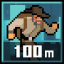 100m