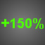 10x +150%