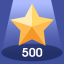 500 stars