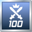 100 Multiplayer victories