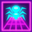 Neon spider