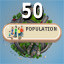 City population: 50!