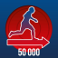 Run 50 000 metres