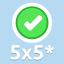 5x5* master