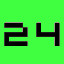 24 (green)