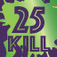 25 enemyes down