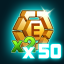 Double E-coin 50x