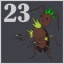 23 cockroaches killed