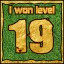 Сongratulations you won the level 19