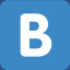 B