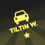 Car insignia 'Tiltin West'