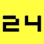 24 (yellow)