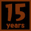 15 years!