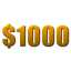$1000