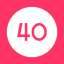 40 points
