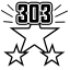 303 Points!