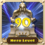 Reach hero level 90