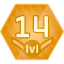 Reached level 14