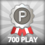 Play game 700 times
