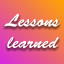 Lessons learned ach 27