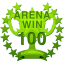 100 victories in a competition